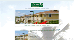 Desktop Screenshot of lokahiapartments.com